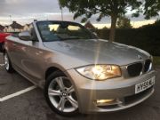 BMW 1 SERIES 118I SE 6 SPEED 2DR CONVERTIBLE 1 OWNER-HEATED SEATS-FULL LEATHER-BMWSH-LOW MILEAGE finance